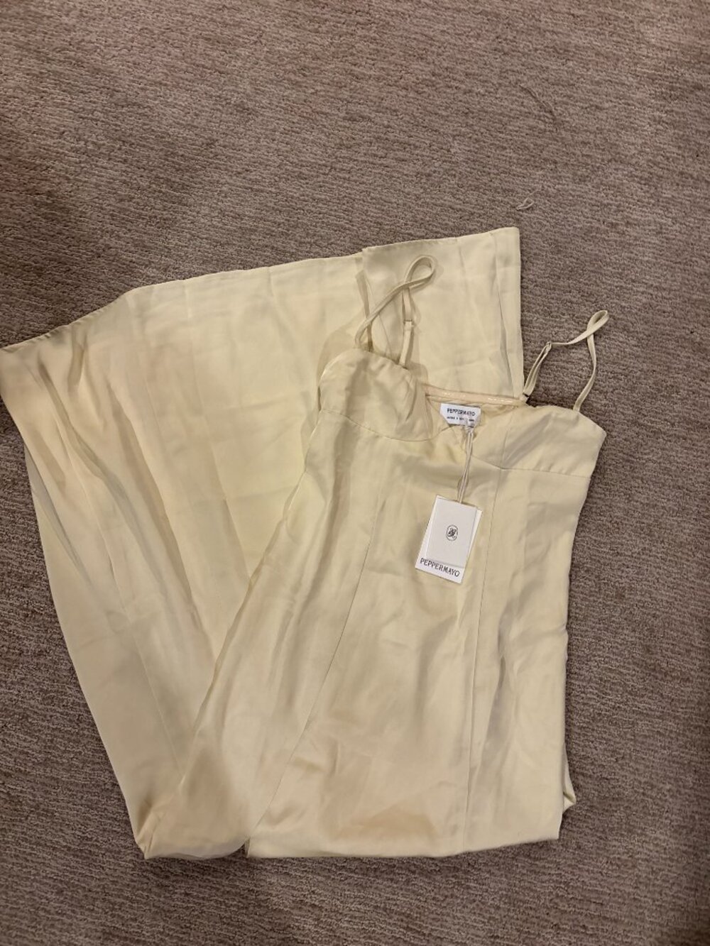 Peppermayo Yellow Maxi Dress